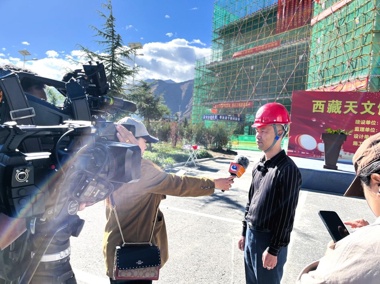 西藏羊达:不负众望·封顶大吉!西藏天文馆封顶仪式隆重举行!